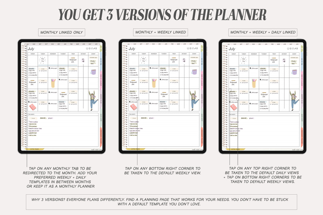 ✏️ 2023 - 2024 Everyday Student + Undated Planner