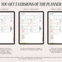 🍓 2023 - 2024 Everyday Life + Undated Planner
