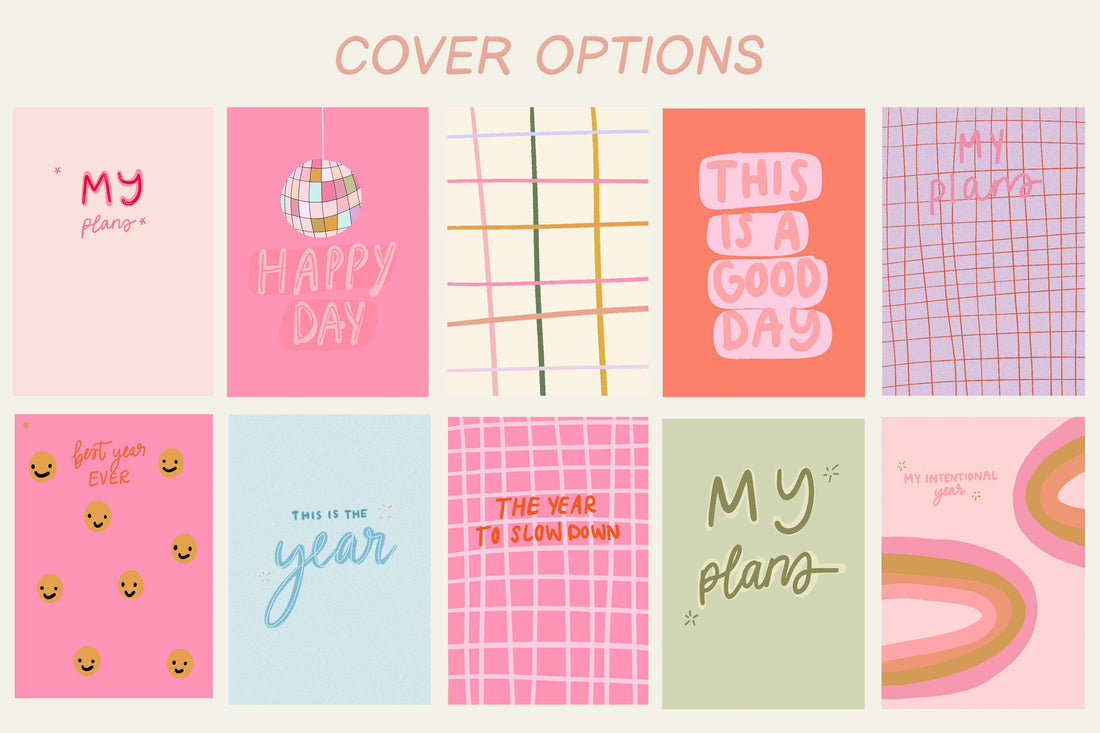 šļø 2023 - 2024 Playful Portrait Heart Work Planner + Undated Planner