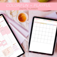 šļø 2023 - 2024 Playful Portrait Heart Work Planner + Undated Planner