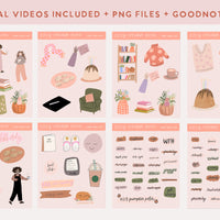 2023 Cozy Sticker Book ☁️