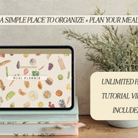 The Weekly Meal Organizer Pad