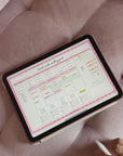 Heart Work Weekly Planner Pad
