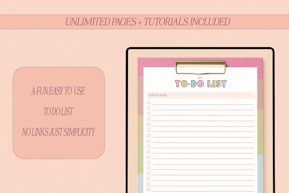 The Everyday Clipboard To Do List