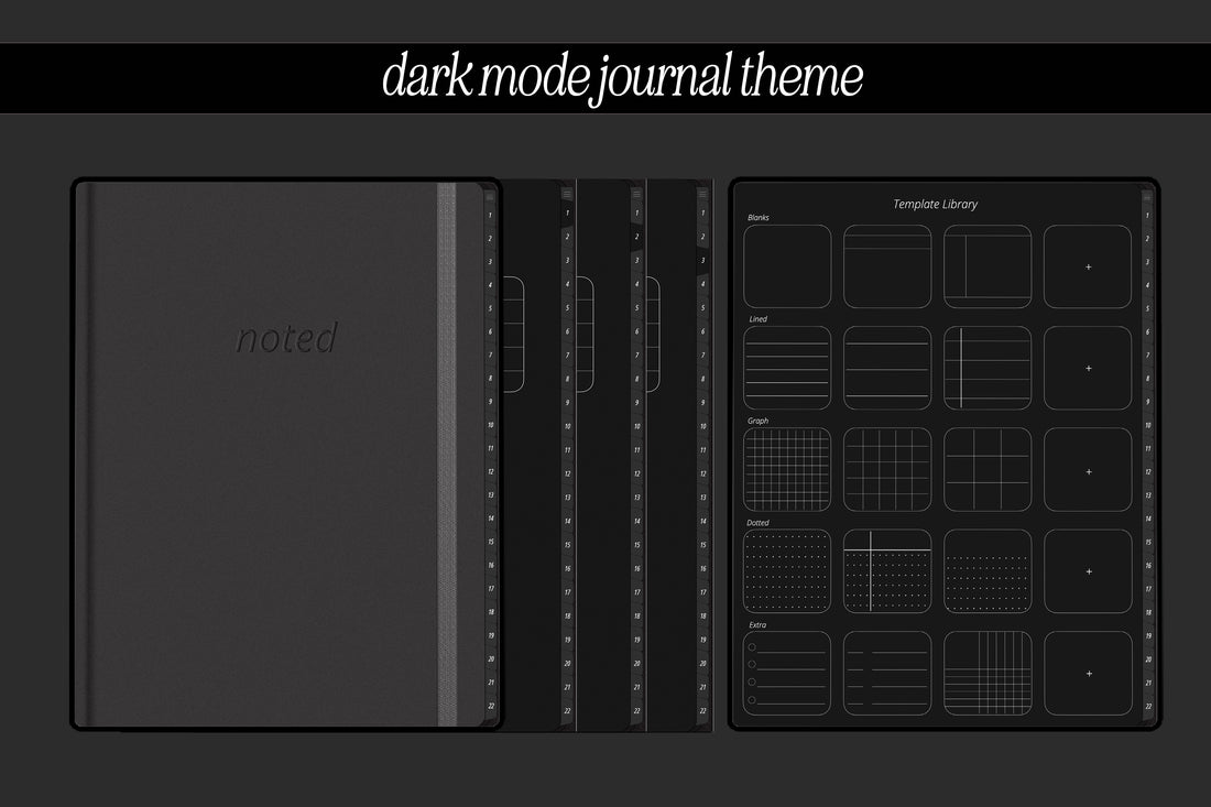 22 subject Digital Journal + Notebook | The Journal