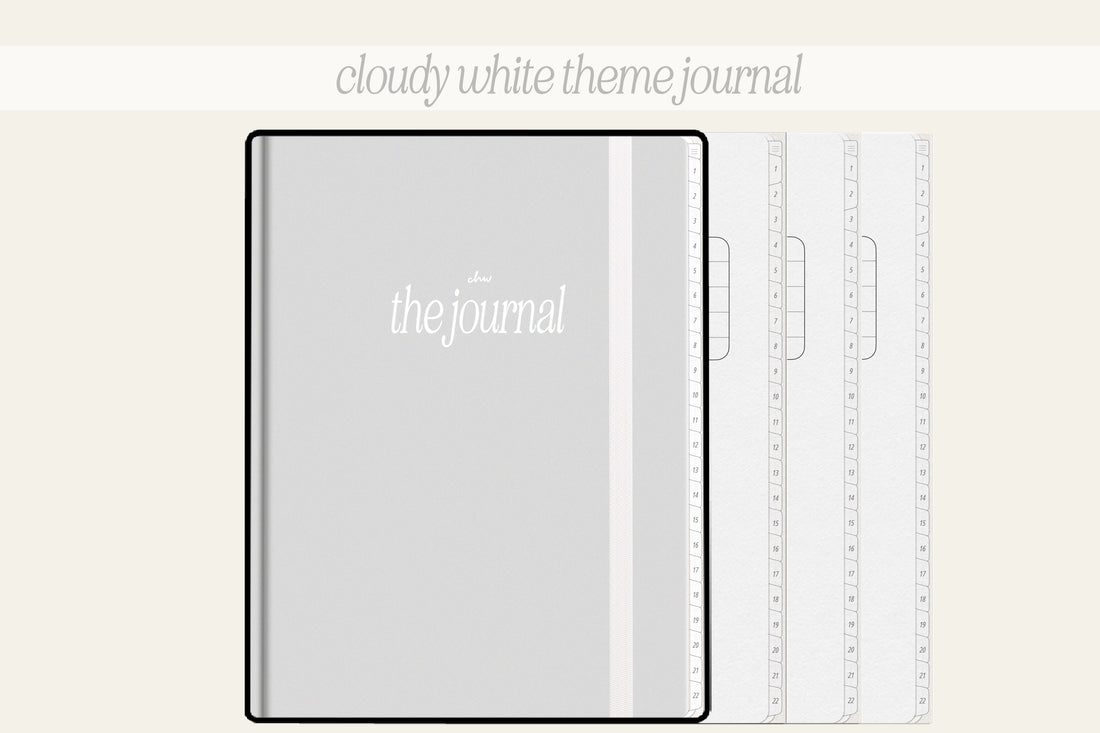 22 subject Digital Journal + Notebook | The Journal