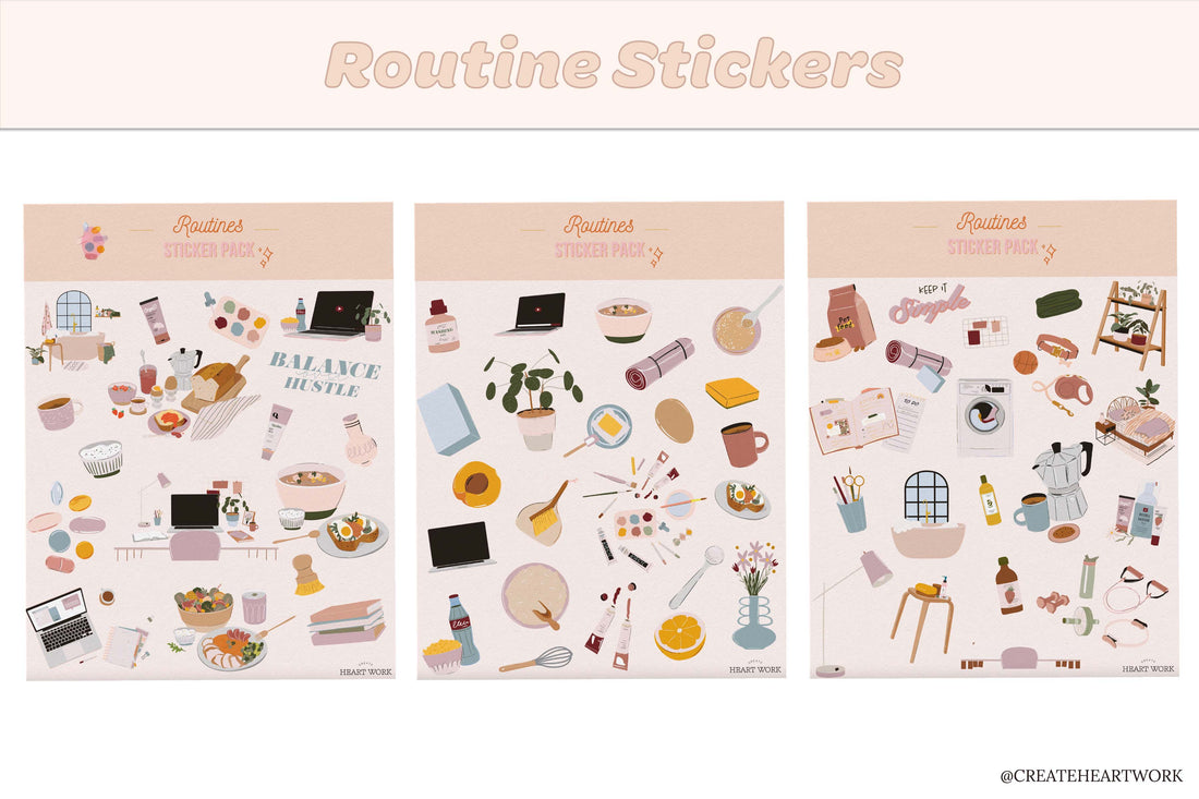 Routines Sticker Pack