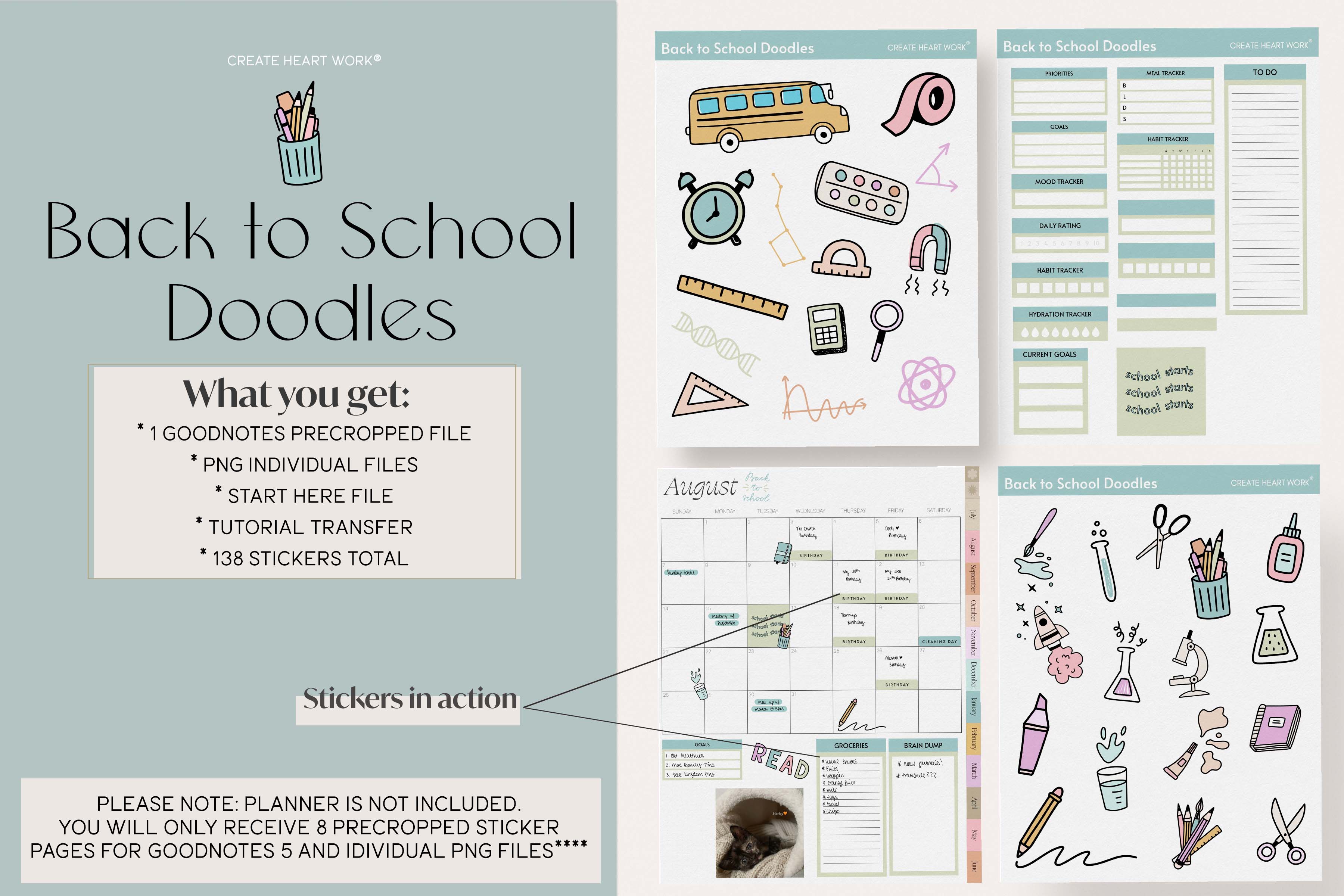 Back To School Doodles