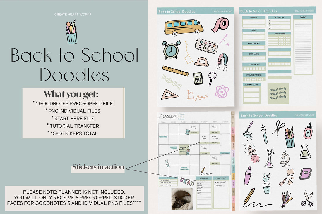 Back To School Doodles