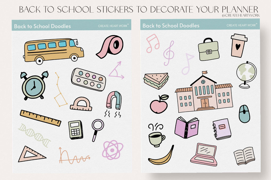 Back To School Doodles