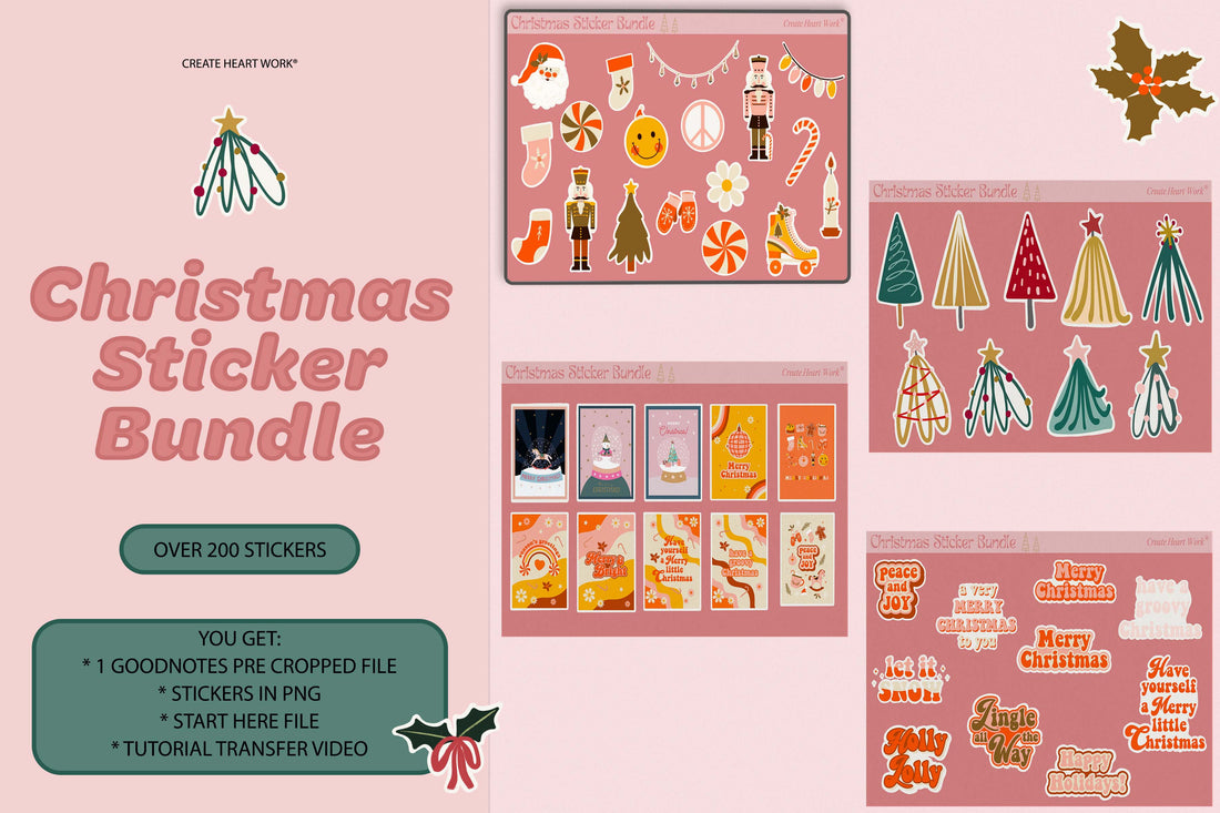 Christmas Sticker Bundle