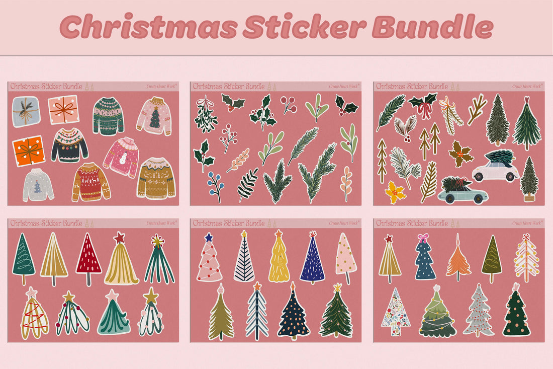 Christmas Sticker Bundle