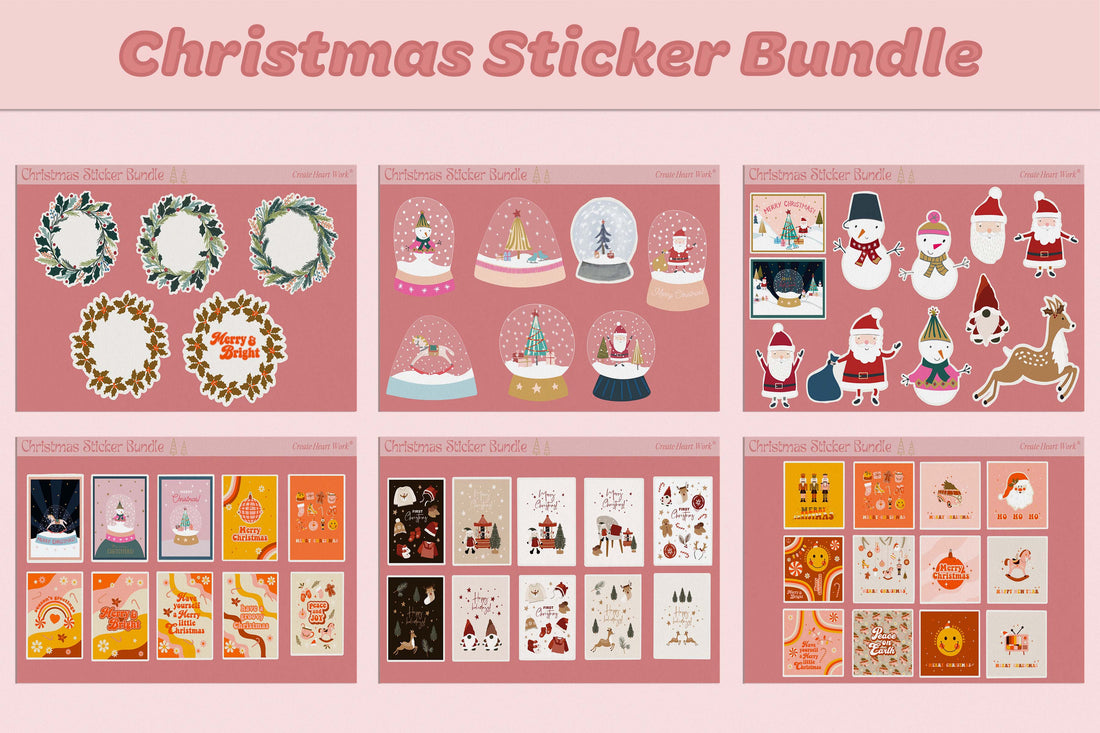Christmas Sticker Bundle