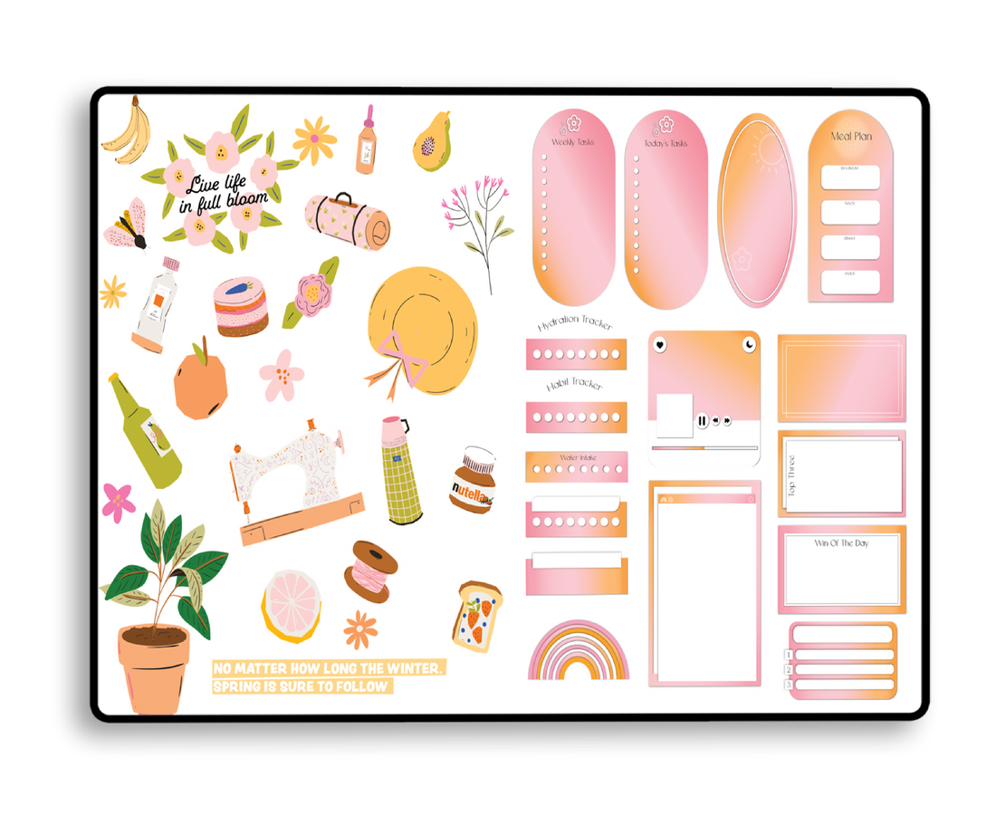 Delightfully May Stickers