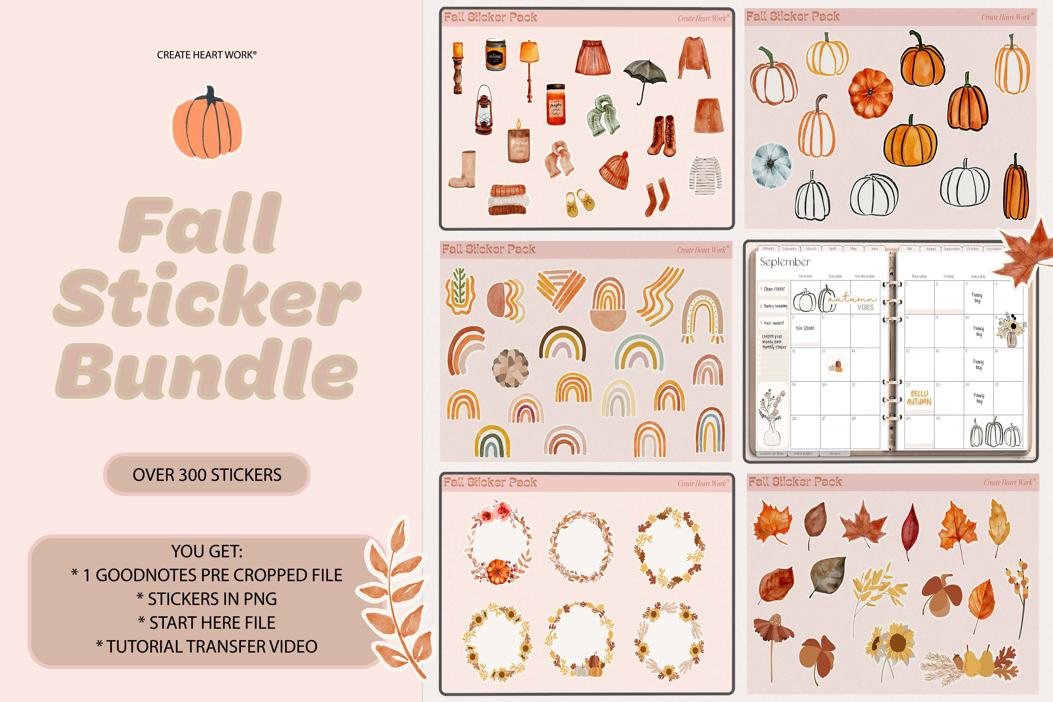 Fall Sticker Bundle