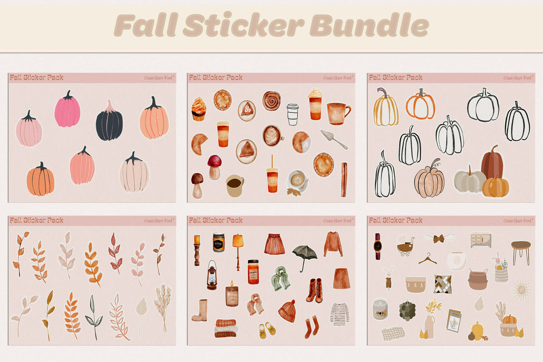 Fall Sticker Bundle 2022