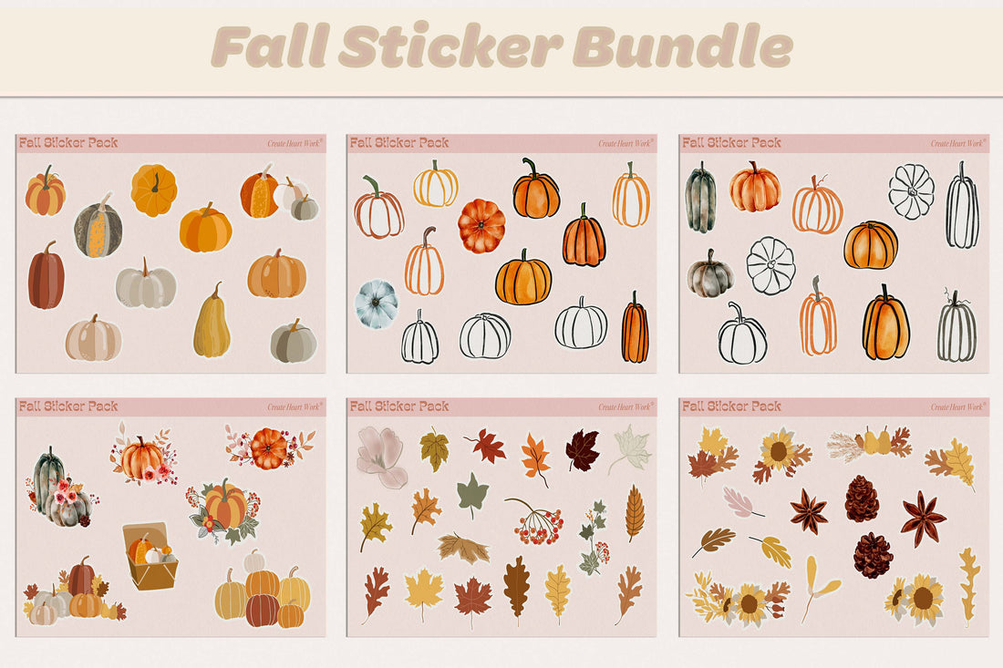 Fall Sticker Bundle 2022