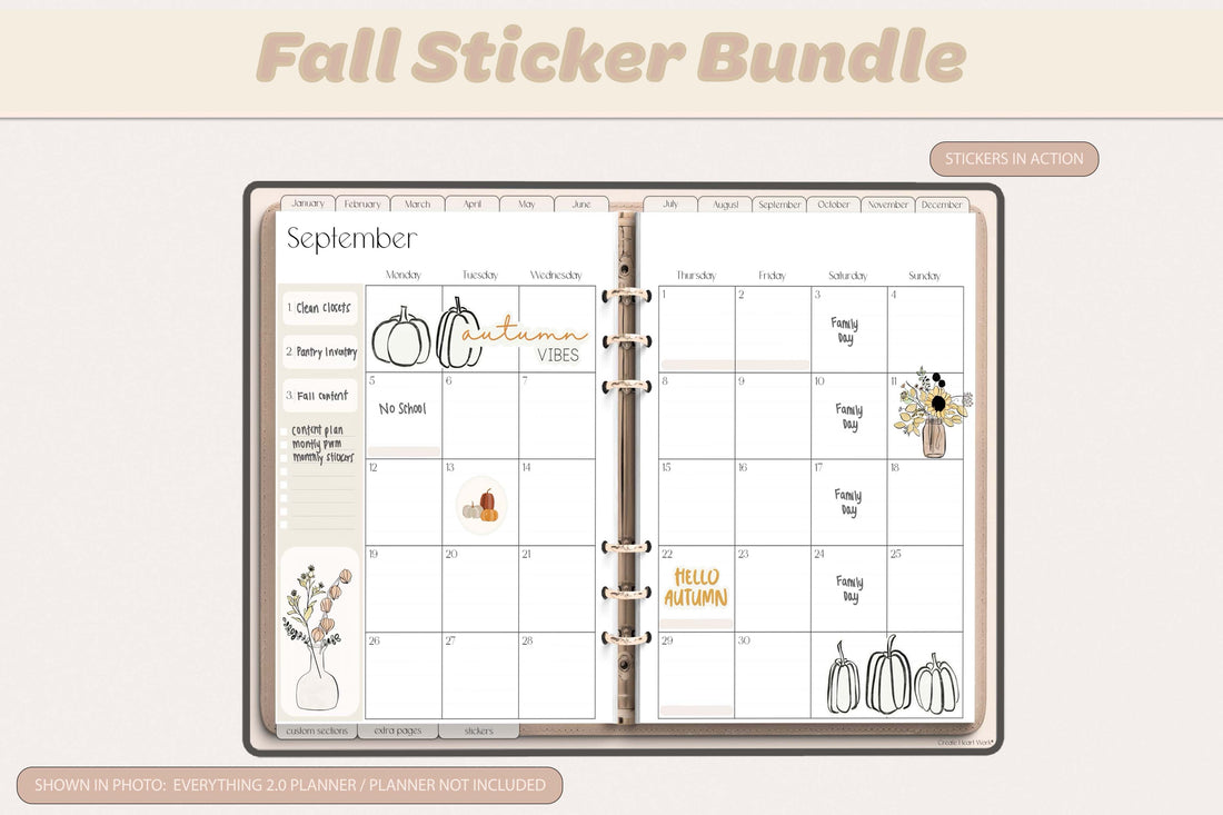 Fall Sticker Bundle 2022