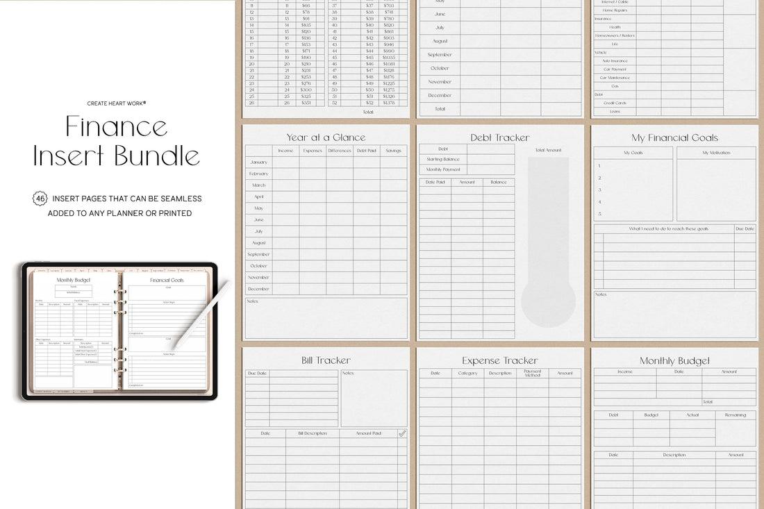 Finance Inserts