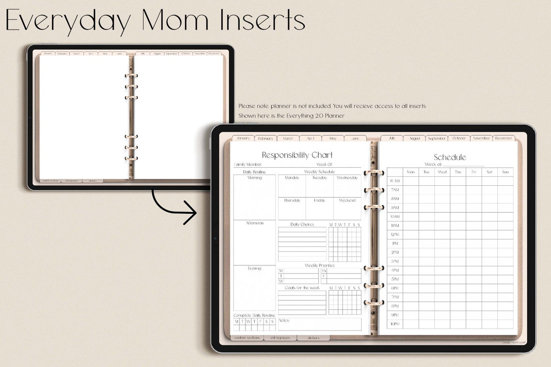 Mom / Household Inserts