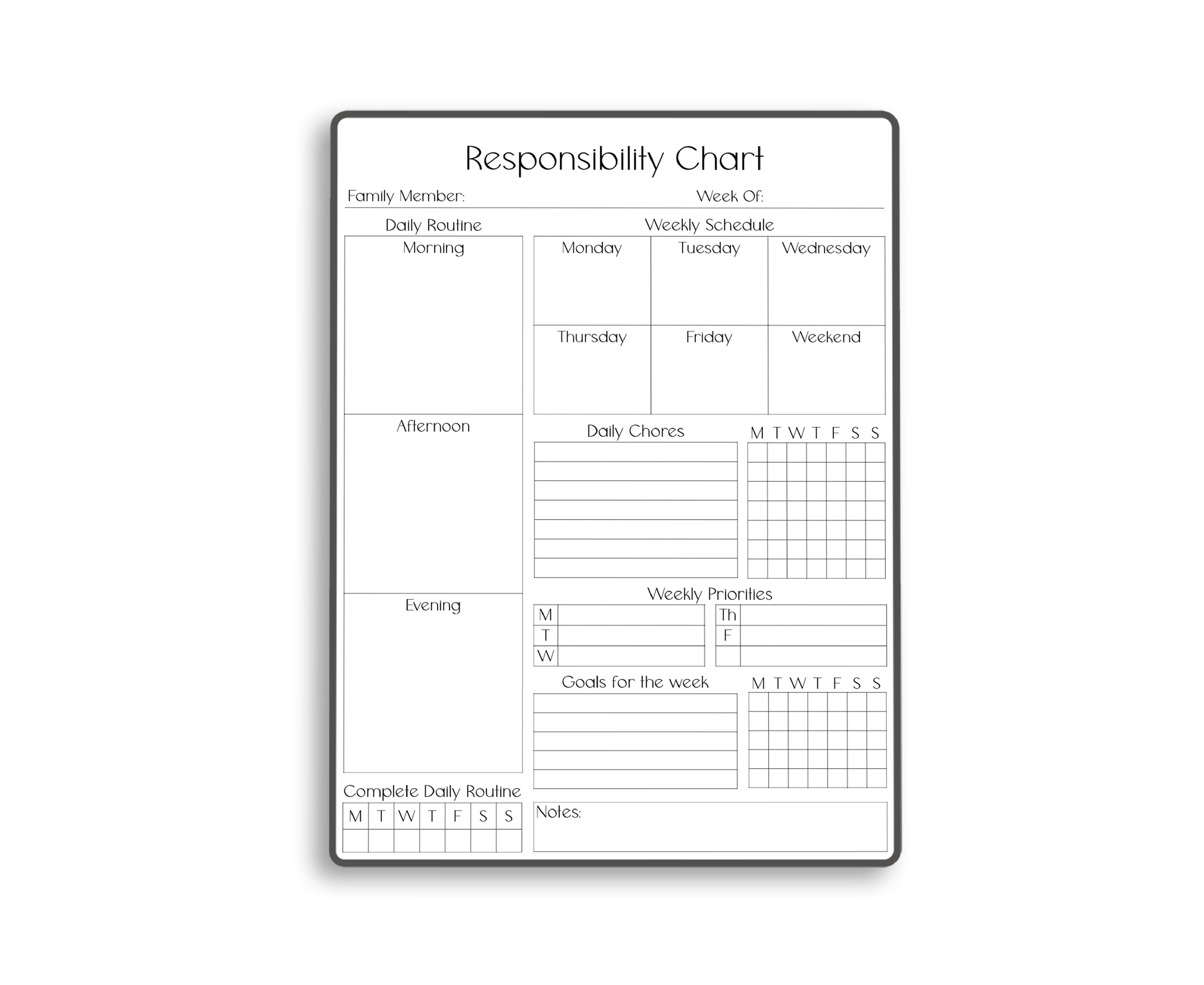 Mom / Household Inserts