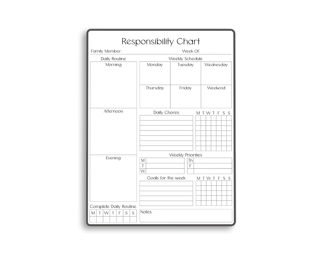 Mom / Household Inserts