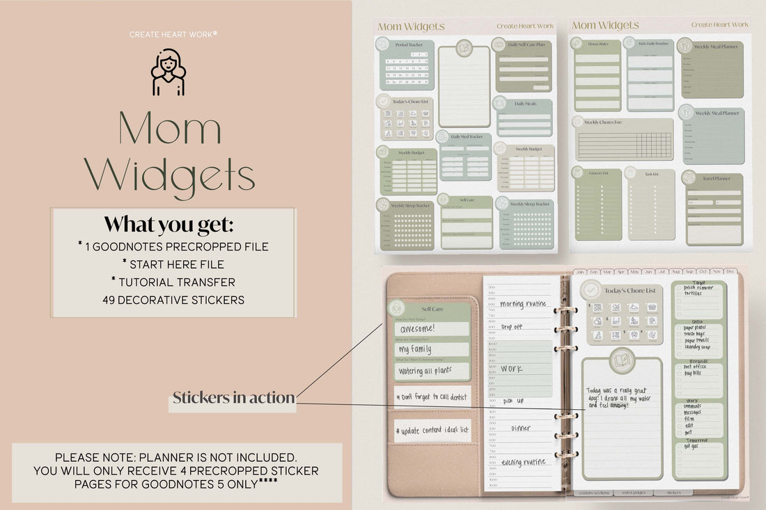 Mom Widget Stickers
