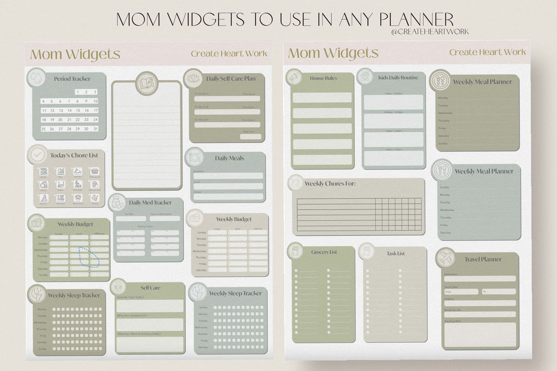 Mom Widget Stickers