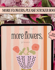 More Flowers, Please Sticker Book