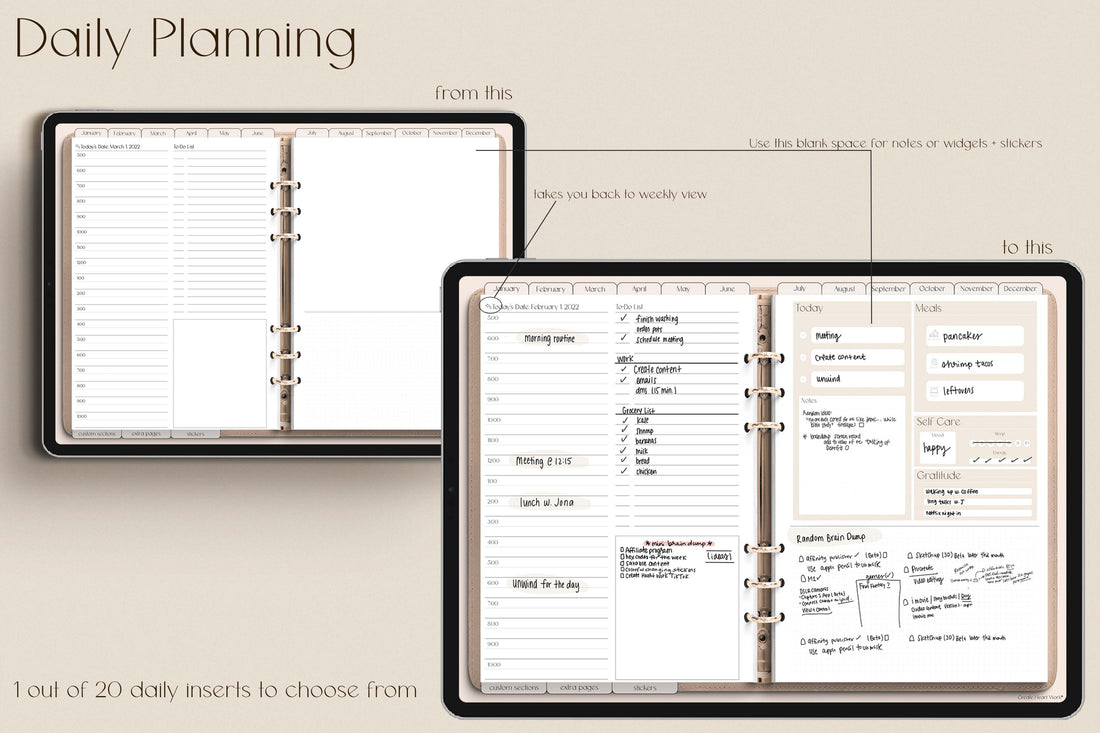 Undated Everything Planner 2.0 Planner