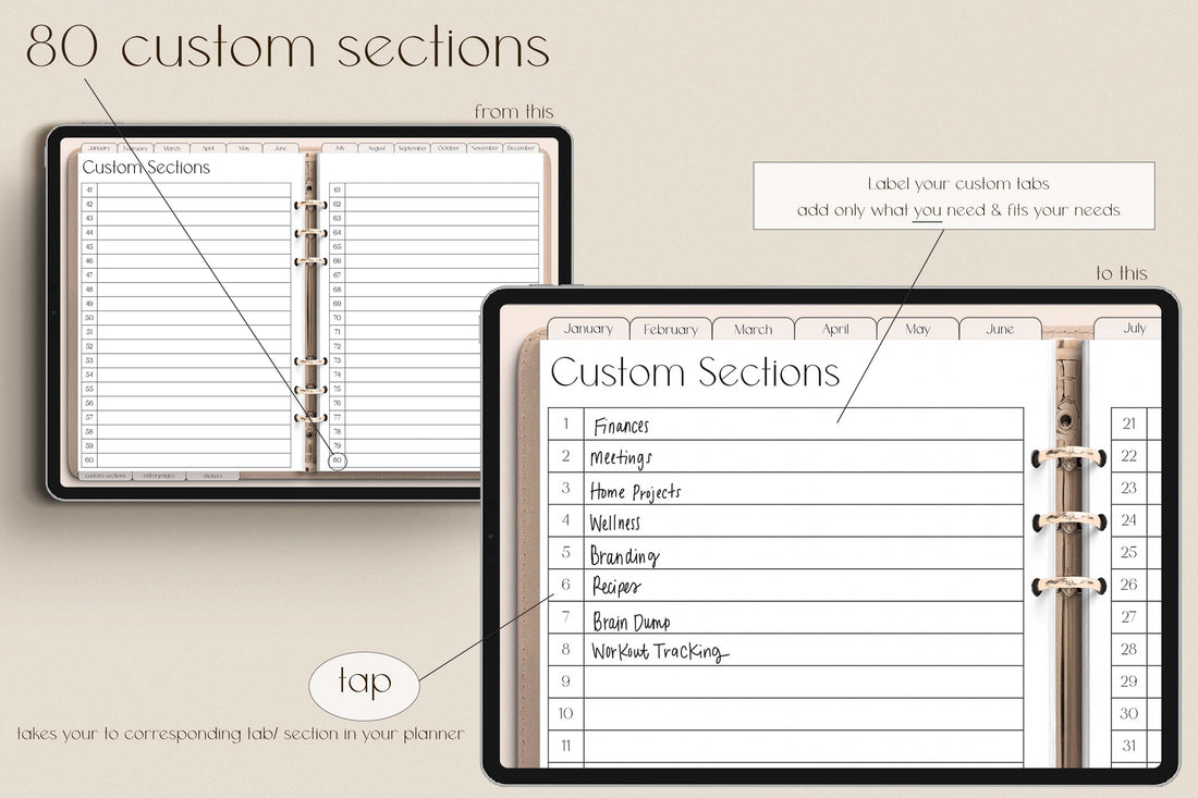 Undated Everything Planner 2.0 Planner