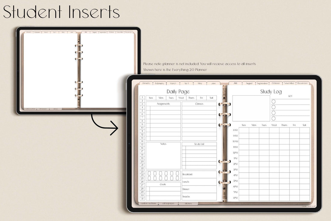 Student Inserts