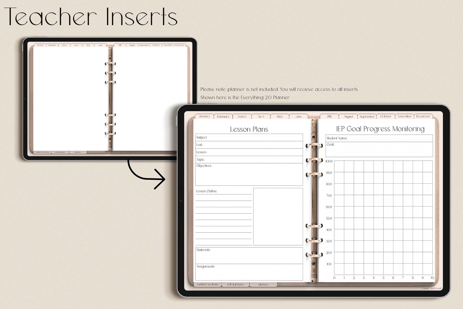 Teacher Inserts