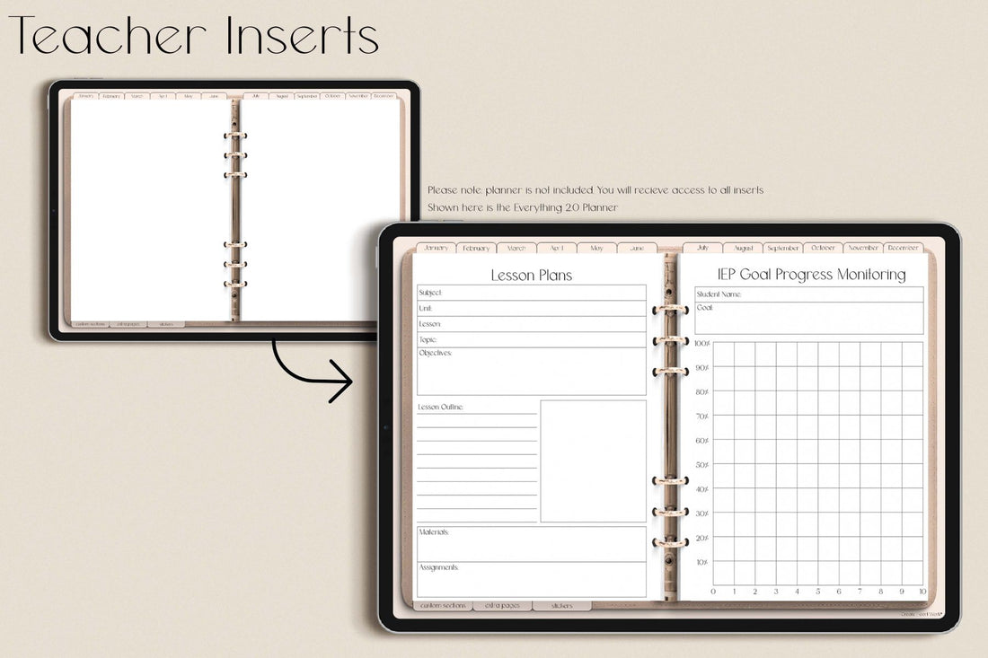 Teacher Inserts
