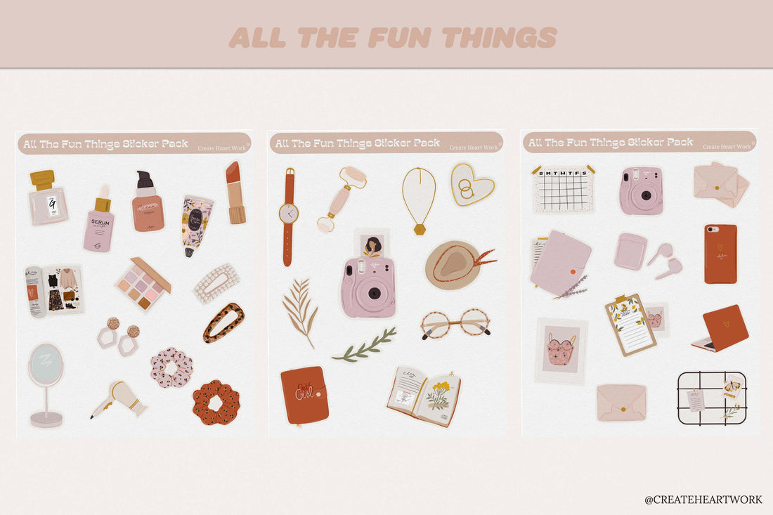 All the Fun Things Sticker Pack