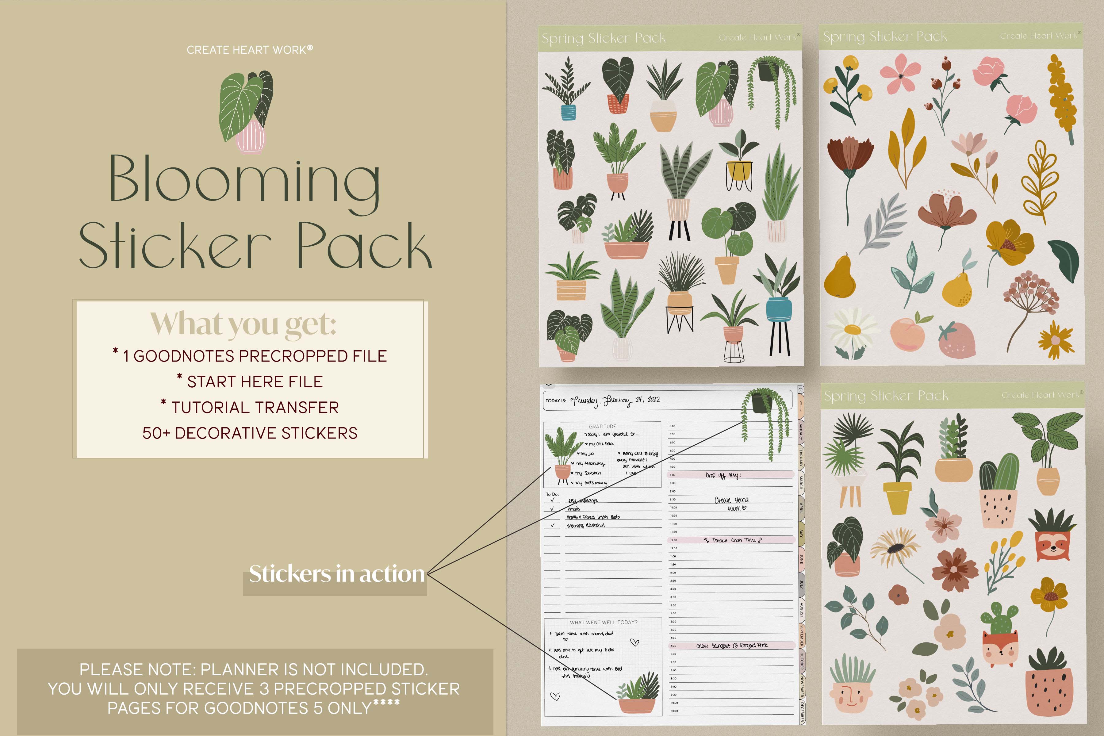 Blooming Sticker Pack