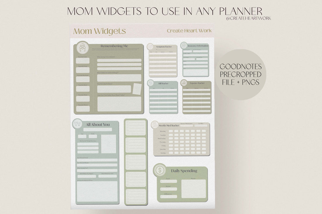 Mom Widget Stickers