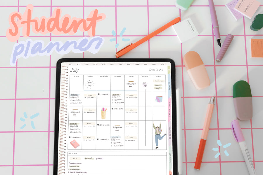 ✏️ 2023 - 2024 Everyday Student + Undated Planner