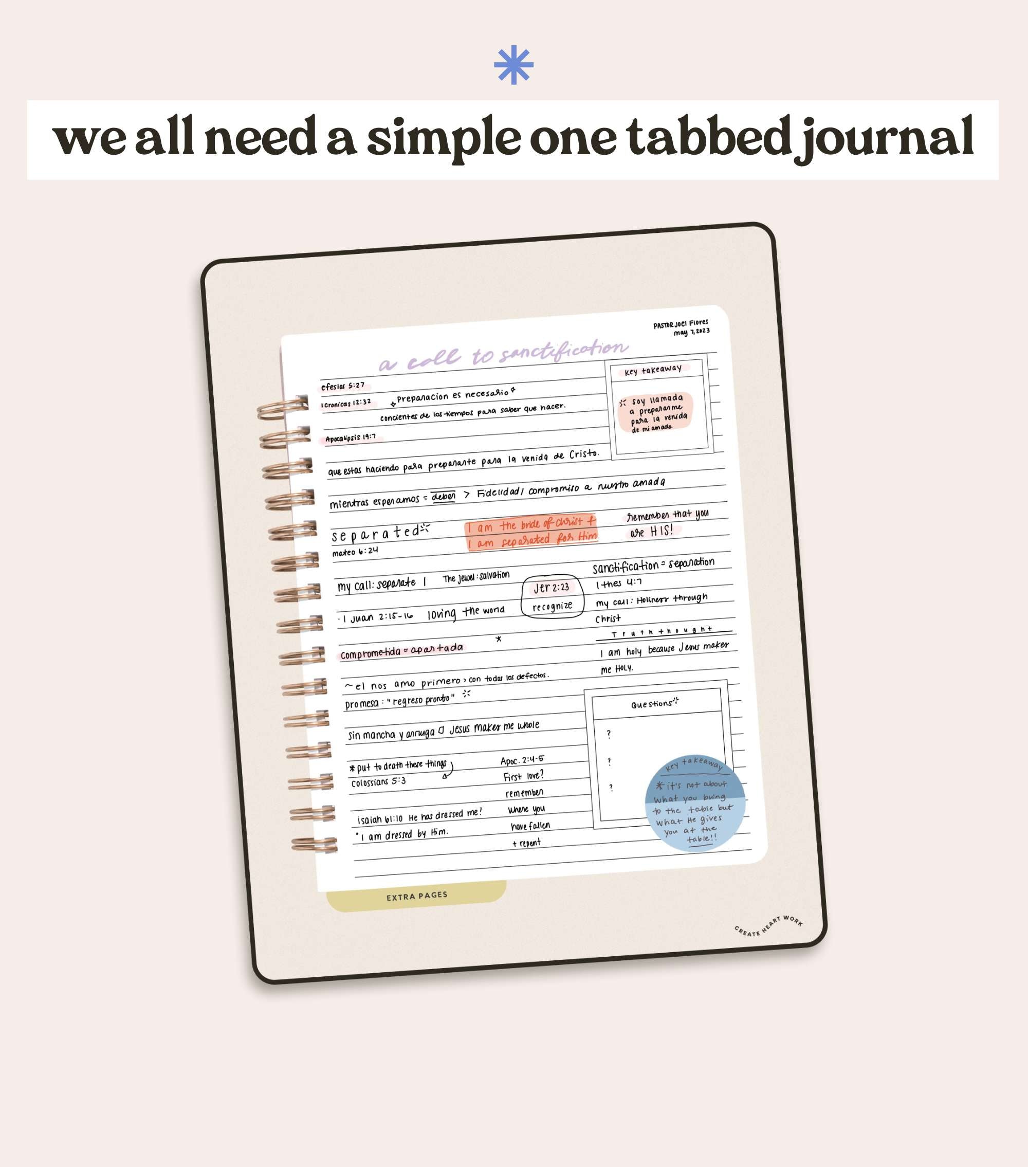 Digital Journal + Notebook | iPad journal The Journal – Create Heart Work