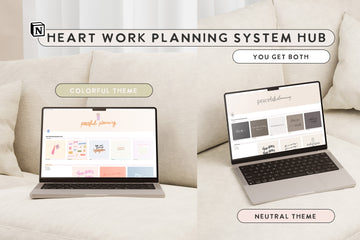 2024 💻 Heart Work Planning System Notion Hub