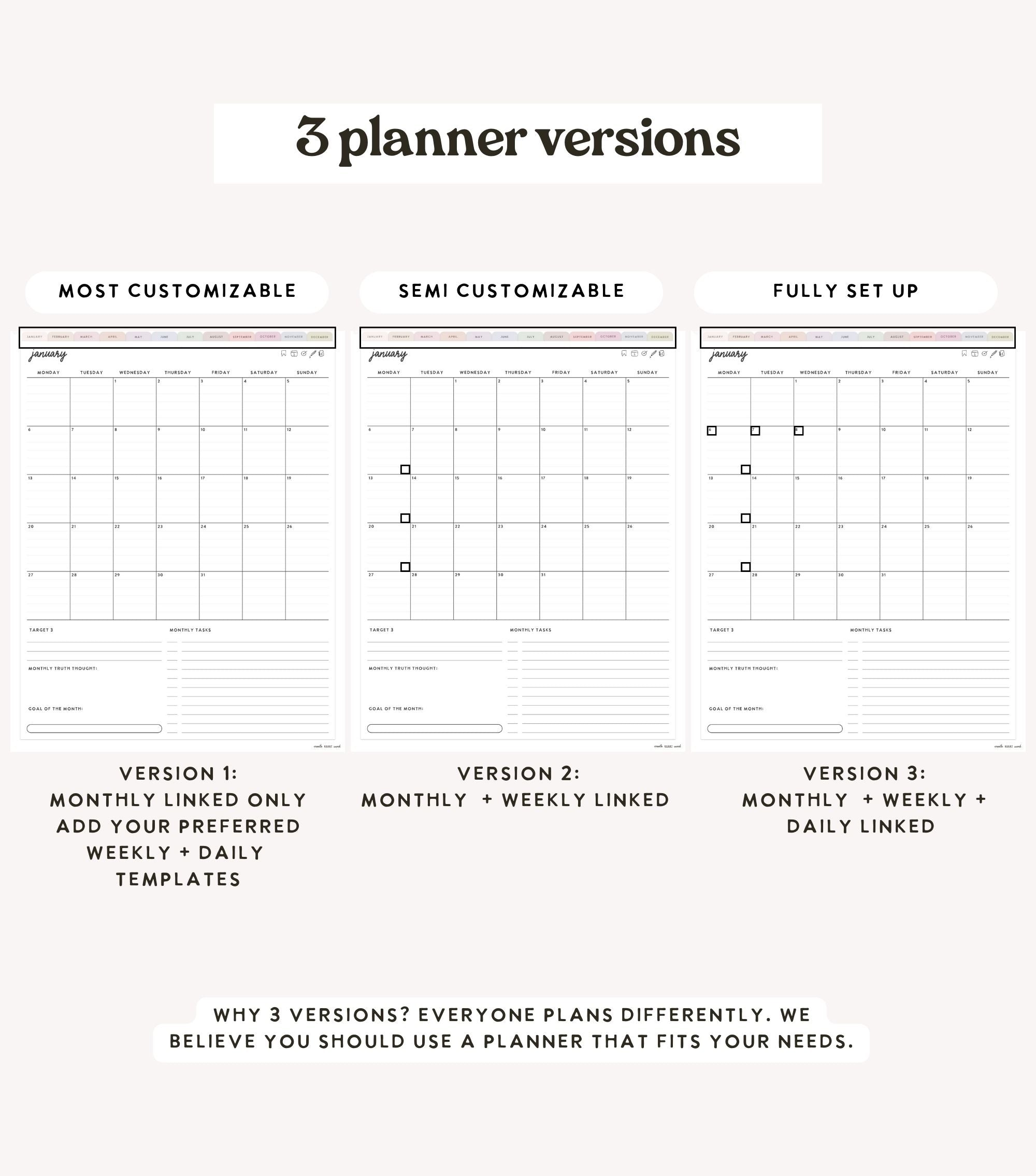 2025 Heart Work Life Planner (Volume 2)