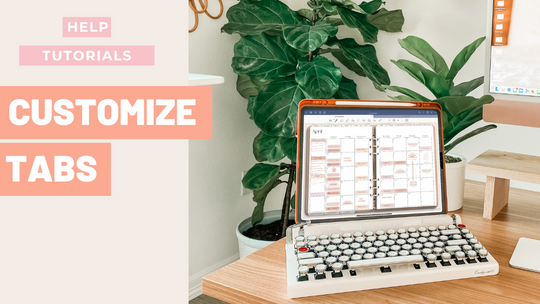 How to customize your tabs