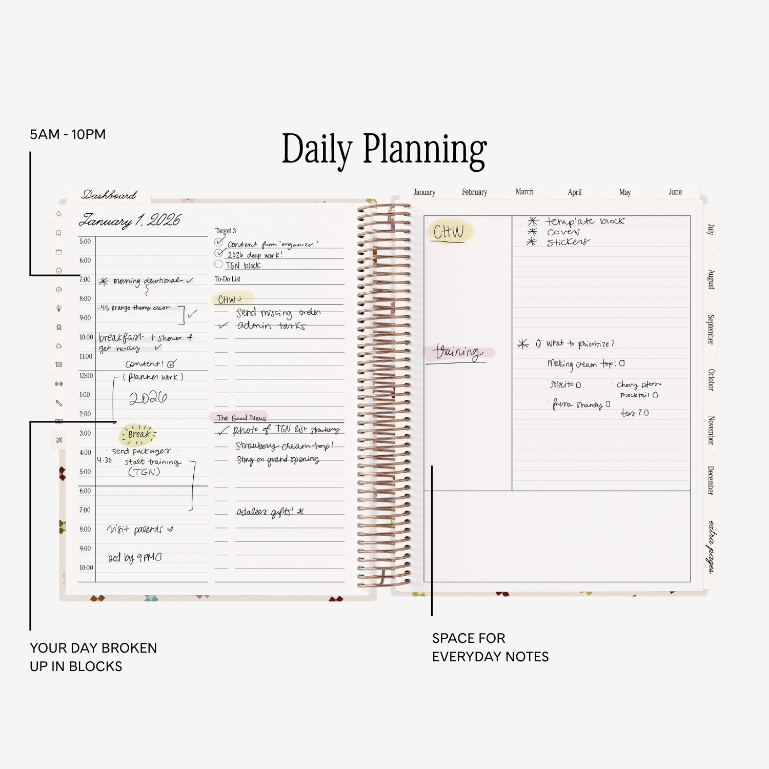 2026 * NEW * HEART WORK PLANNER