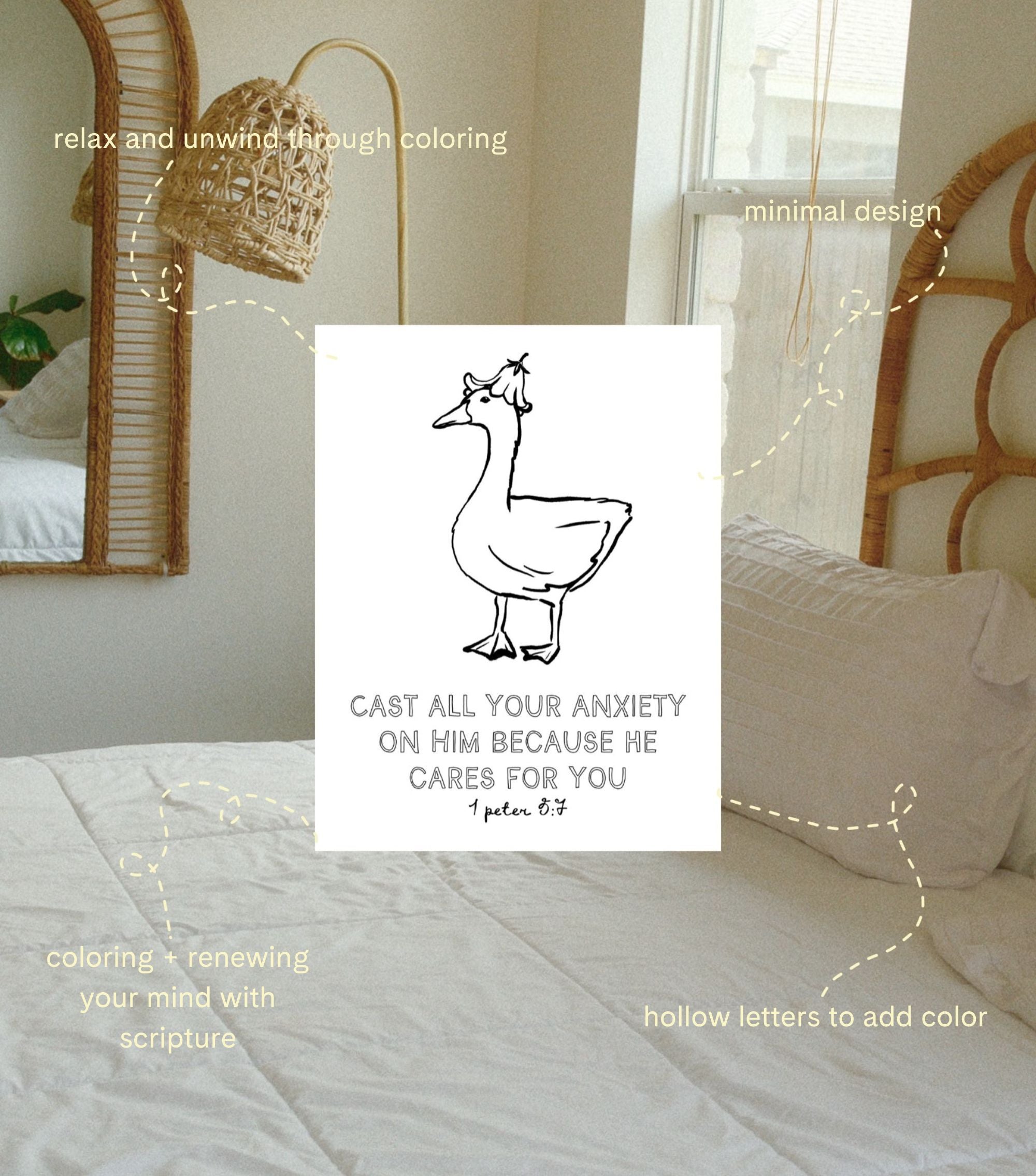 Bloom and Breathe Scripture Coloring Pages