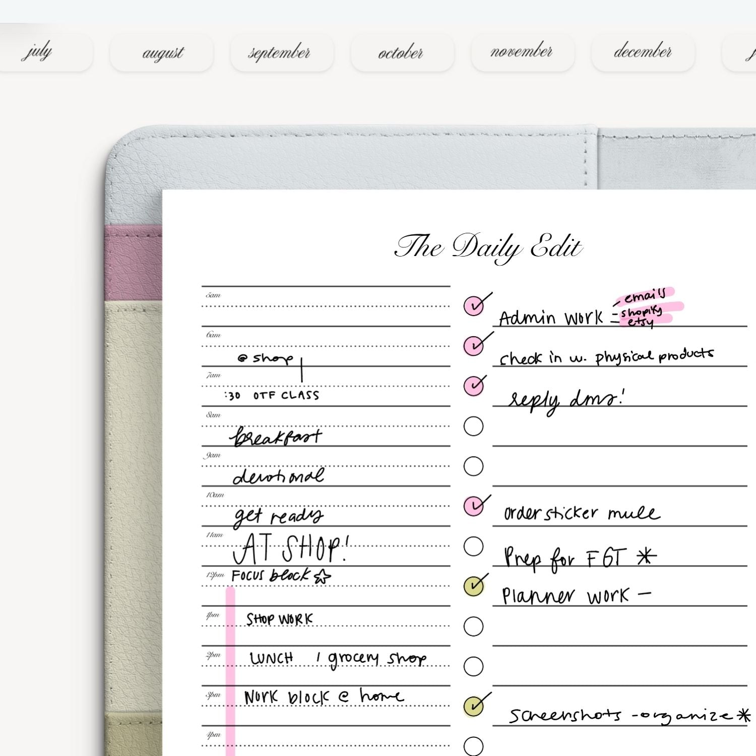 ⭐️ The Edit Digital Planner