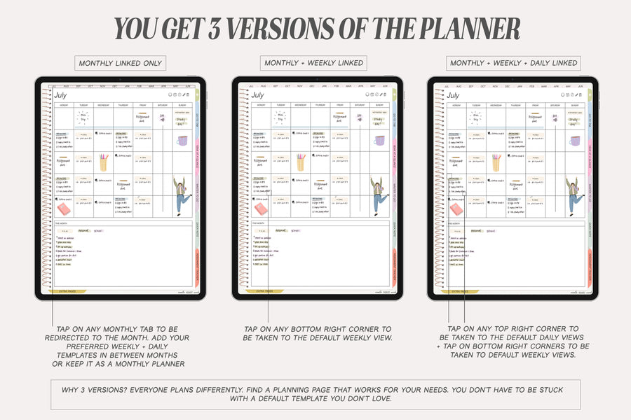 ✏️ 2023 - 2024 Everyday Student + Undated Planner