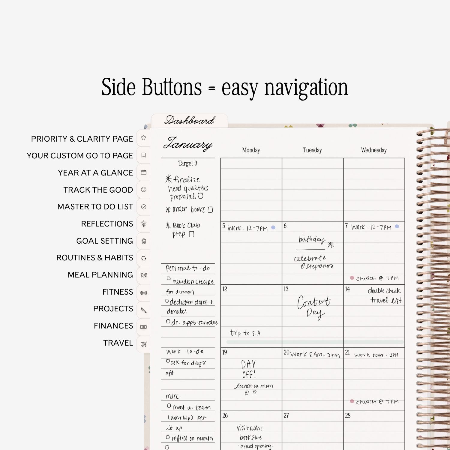 2026 * NEW * HEART WORK PLANNER