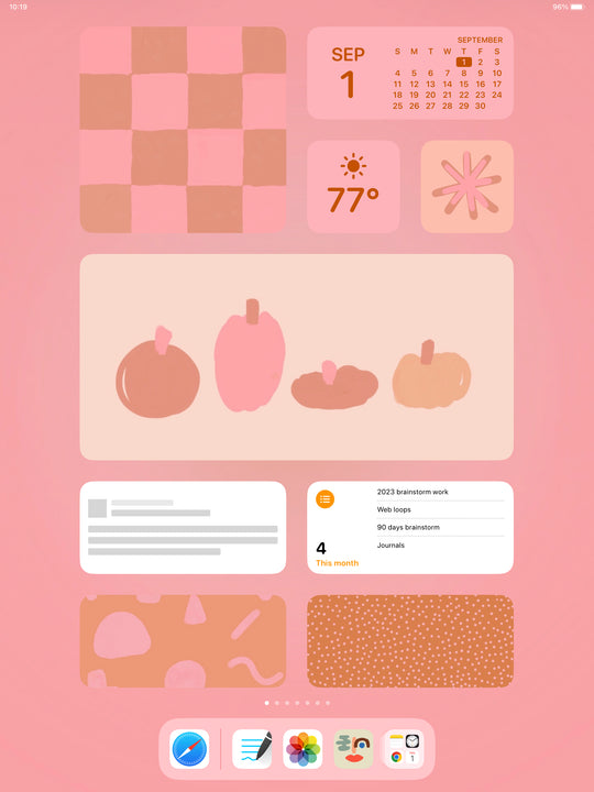 HOMESCREEN UPDATE
