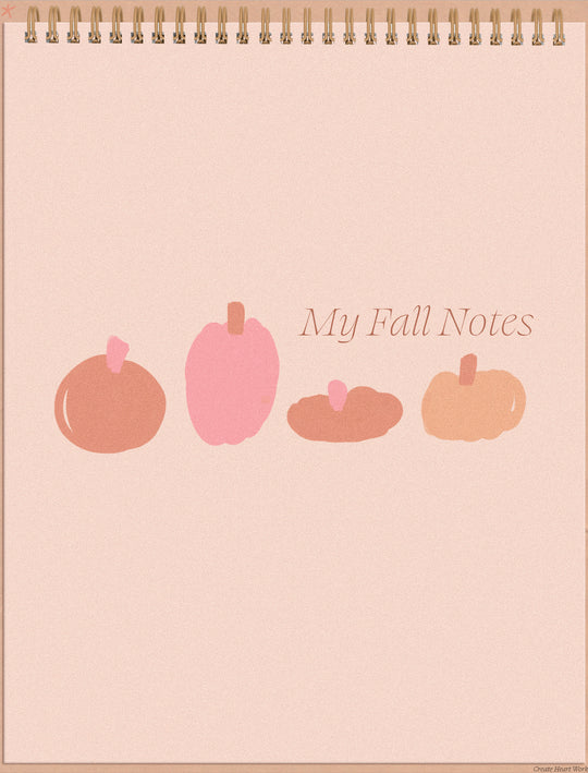 FALL NOTES JOURNAL