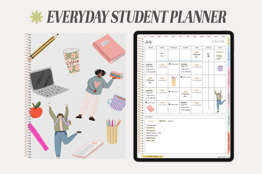 ✏️ 2023 - 2024 Everyday Student + Undated Planner